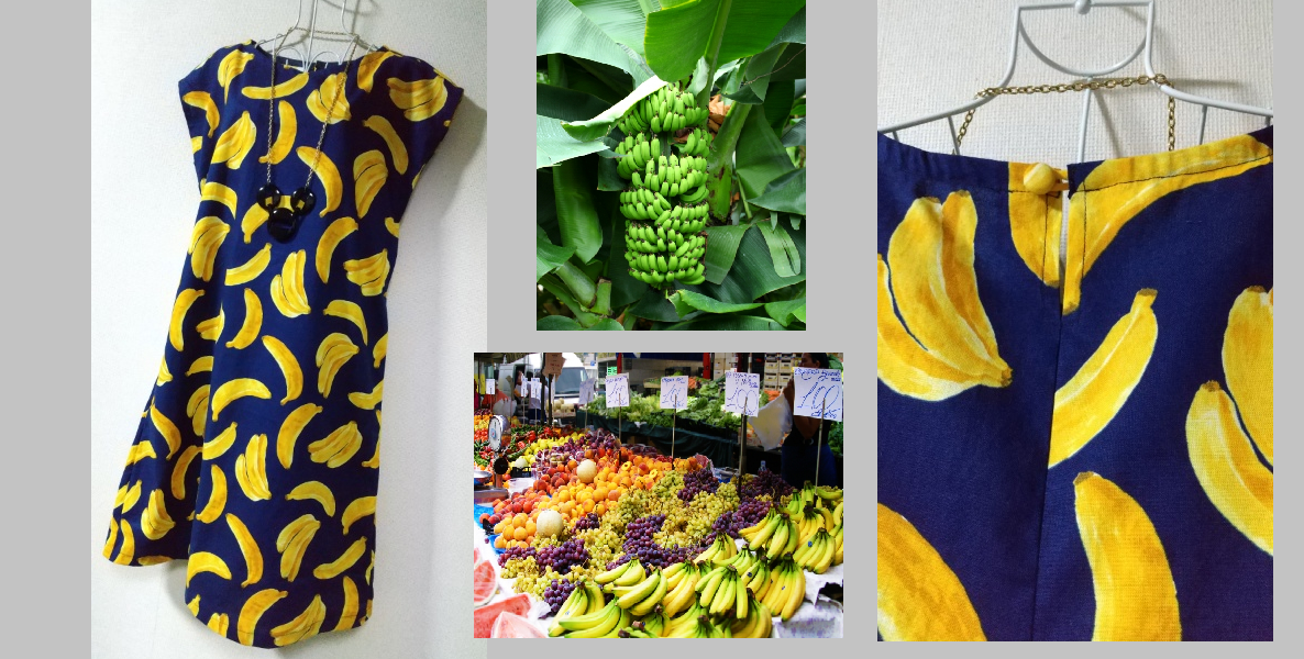 夏を着る キュートなバナナ柄 遊び心いっぱい Anmasakoわたし流ファッション